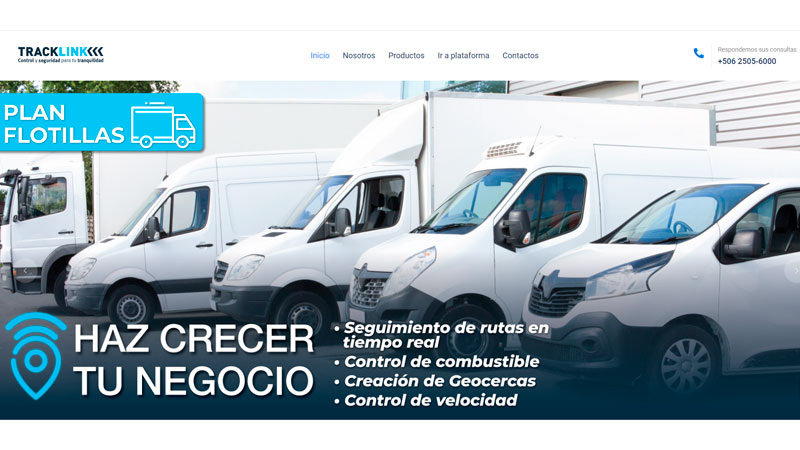 Tracklink seo diseño web