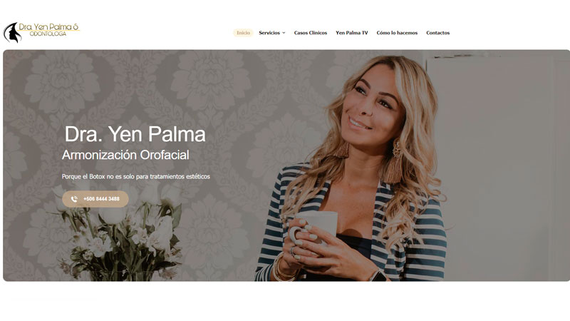 Diseño Web para Dra. Yenpalma